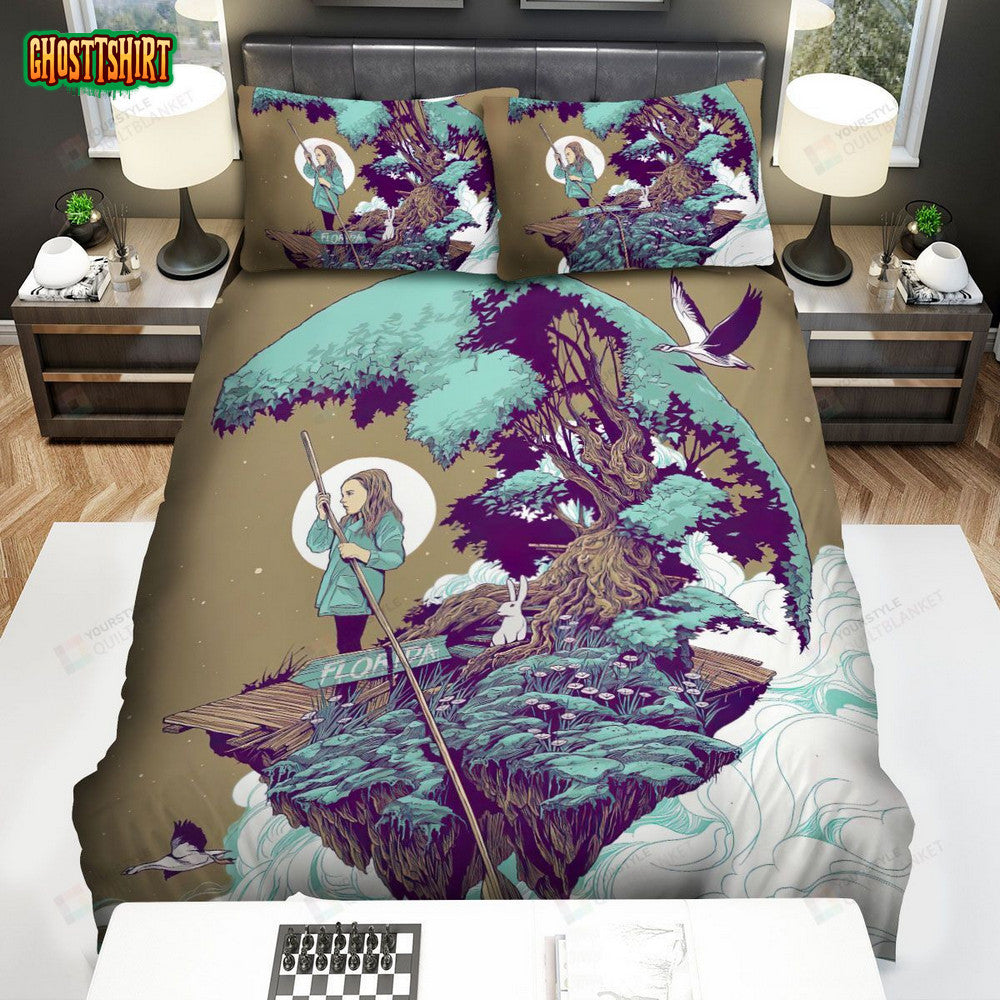 Dave Matthews West Palm Beach Concert Poster Bed Sheets Spread Comforter Duvet Cover Bedding Set