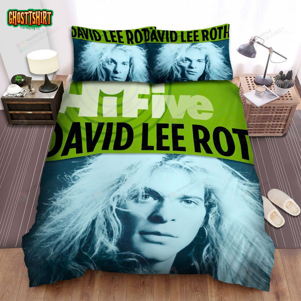 David Lee Roth Album Cover Bed Sheets Spread Comforter Duvet Cover Bedding Set