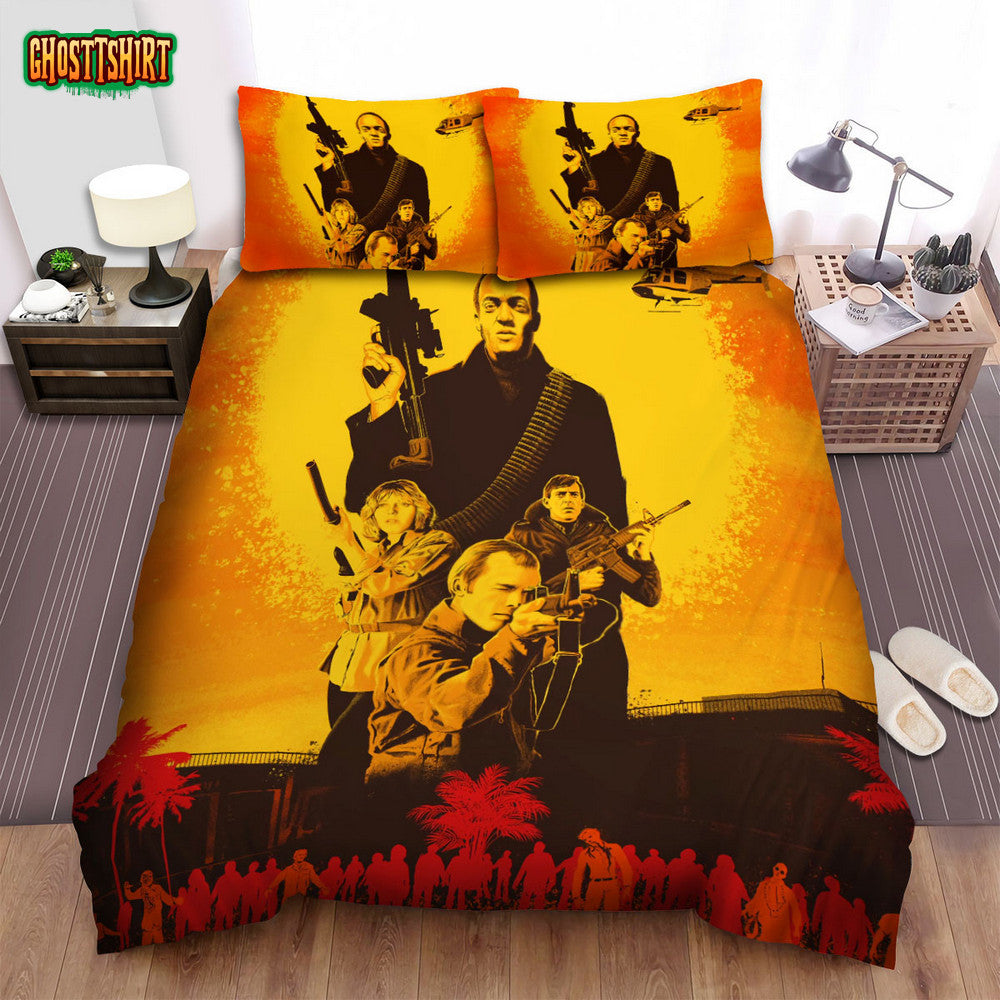 Dawn Of The Dead Movie Poster 7 Bed Sheets Spread Comforter Duvet Cover Bedding Set