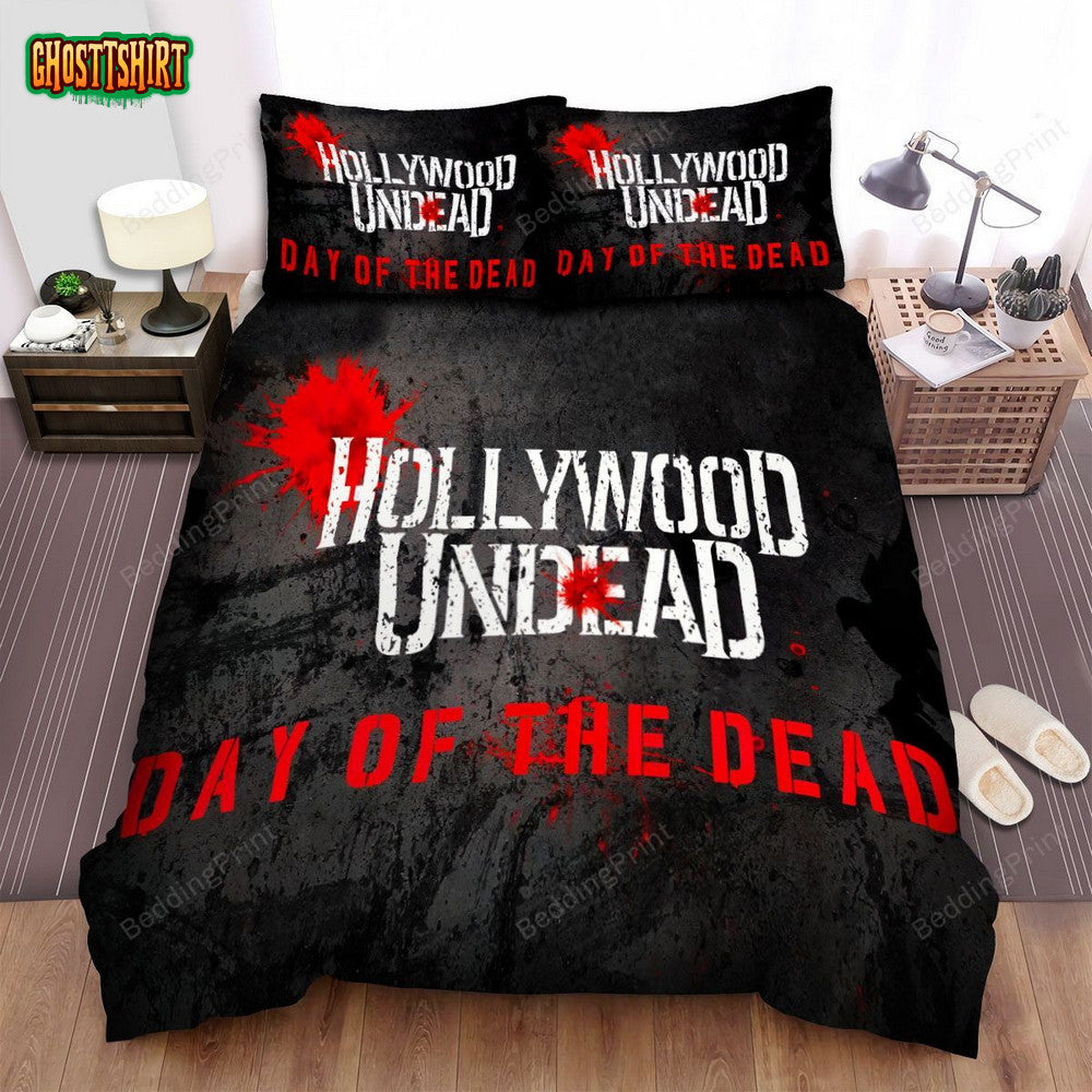 Day Of The Dead Poster Hollywood Undead Bed Sheets Spread Comforter Duvet Cover Bedding Set