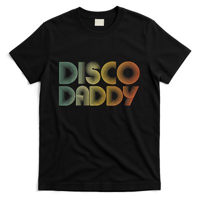 Disco Daddy Retro 60s 70s Party Costume Dad Fathers Day T-Shirt