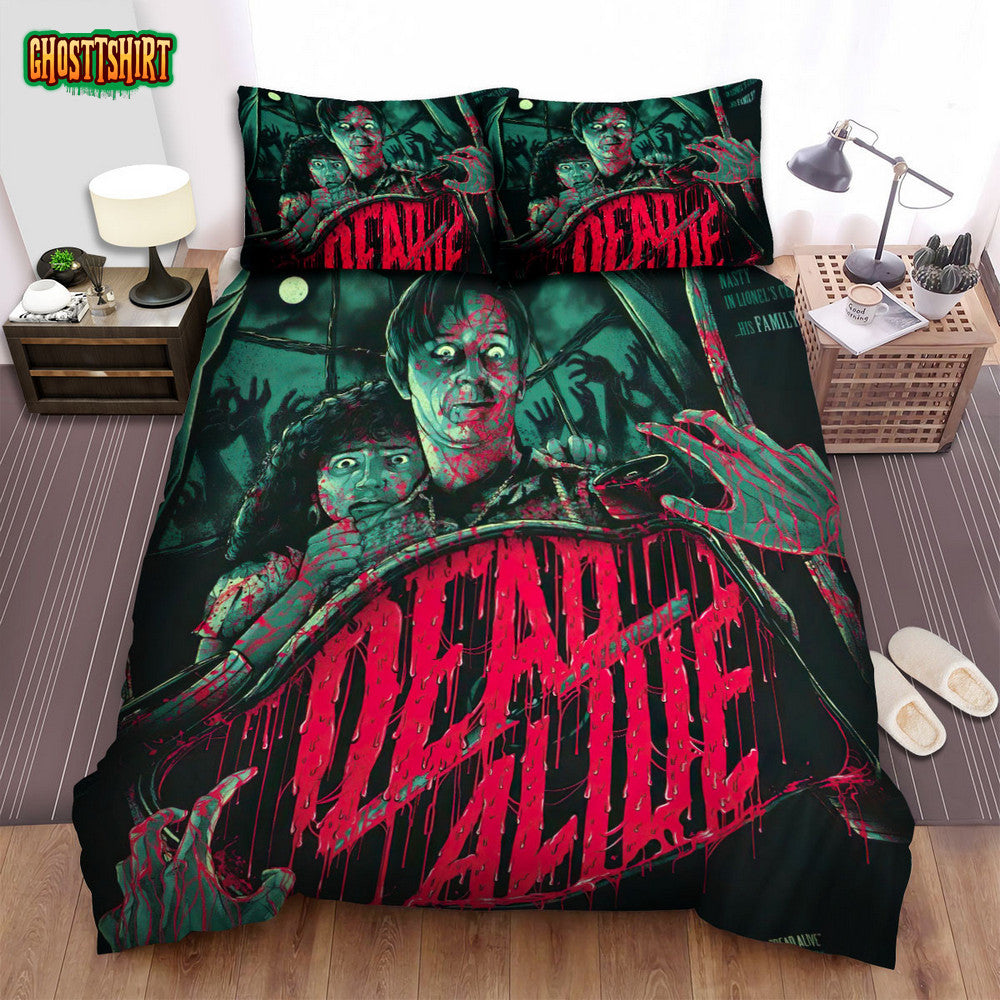 Dead Alive Movie Creepy Photo Bed Sheets Spread Comforter Duvet Cover Bedding Set