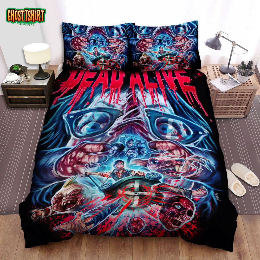 Dead Alive Movie Poster Ii Photo Bed Sheets Spread Comforter Duvet Cover Bedding Set