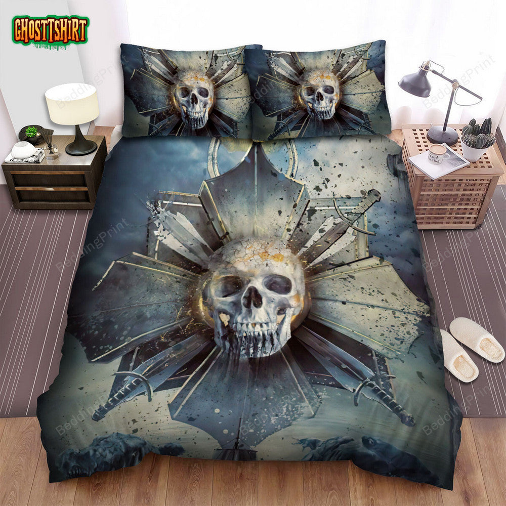 Dead Men Tell No Tales (2017) Movie Poster Artwork 3 Bed Sheets Duvet Cover Bedding Set