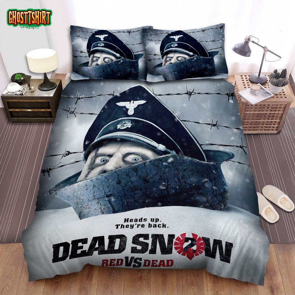 Dead Snow 2 Red Vs. Dead (2014) Movie Poster Bed Sheets Spread Comforter Duvet Cover Bedding Set