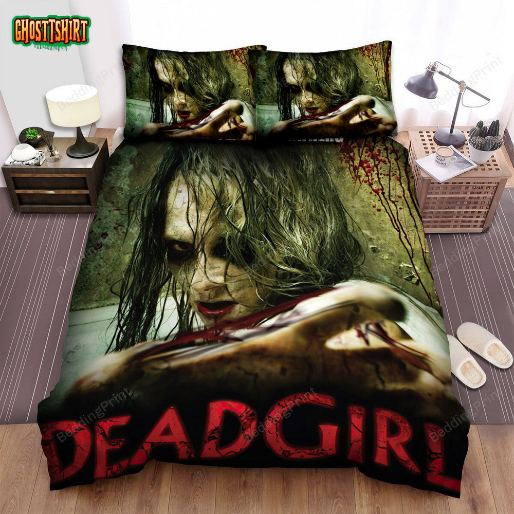 Deadgirl She's Your Bad Dream Come True Movie Poster Bed Sheets Duvet Cover Bedding Set