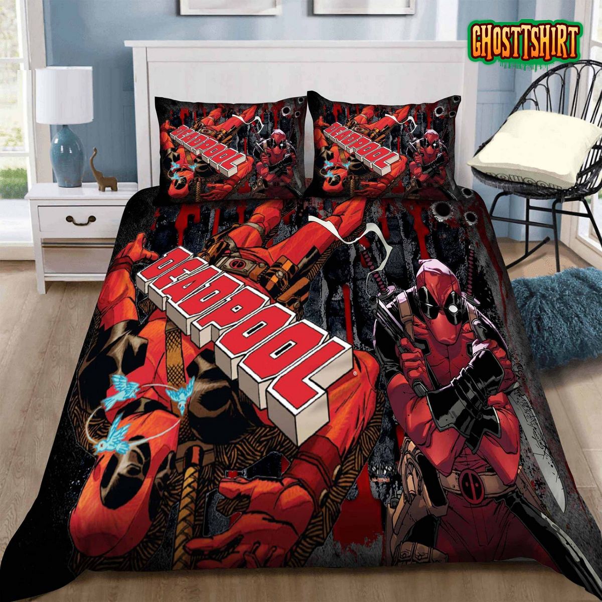Deadpool Bedding Set