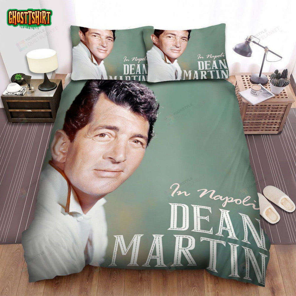 Dean Martin In Napoli Album Cover Bed Sheets Spread Comforter Duvet Cover Bedding Set