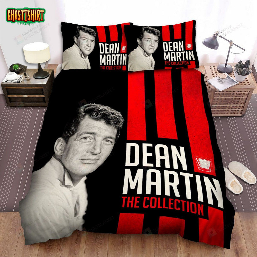 Dean Martin The Collection Album Cover Bed Sheets Spread Comforter Duvet Cover Bedding Set