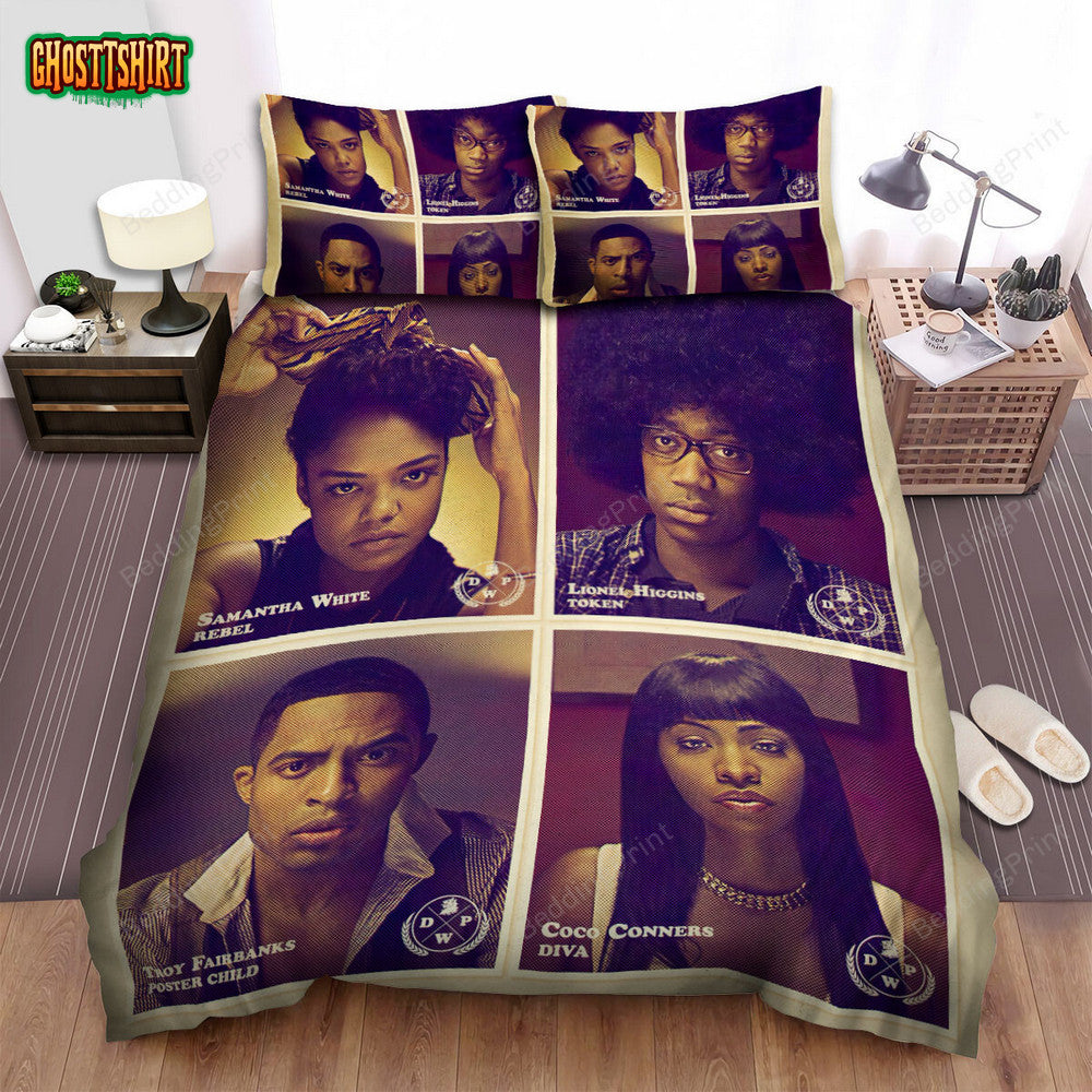 Dear White People (2017–2021) Movie Poster Artwork Bed Sheets Duvet Cover Bedding Set