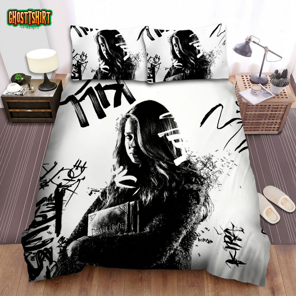 Death Note (I) Movie Poster I Photo Bed Sheets Spread Comforter Duvet Cover Bedding Set