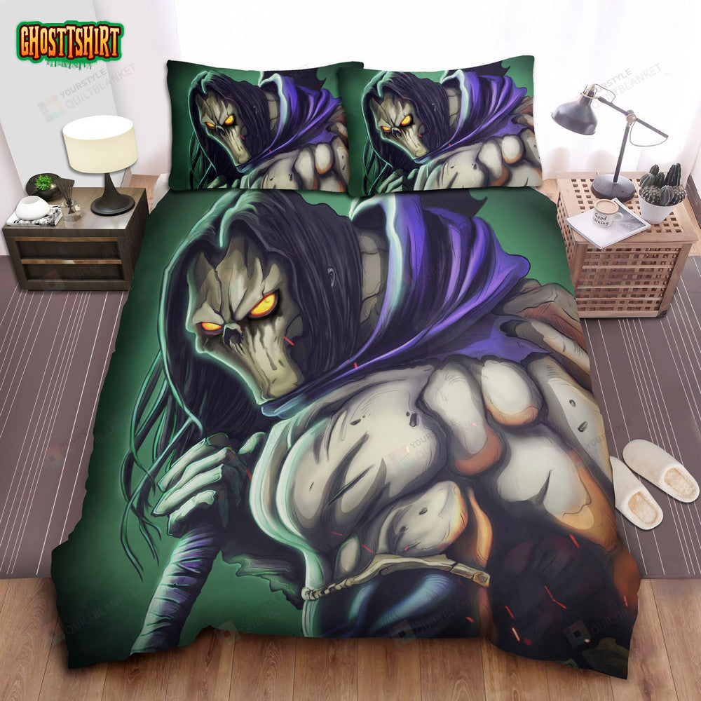 Death Poster Bed Sheets Spread Comforter Duvet Cover Bedding Set