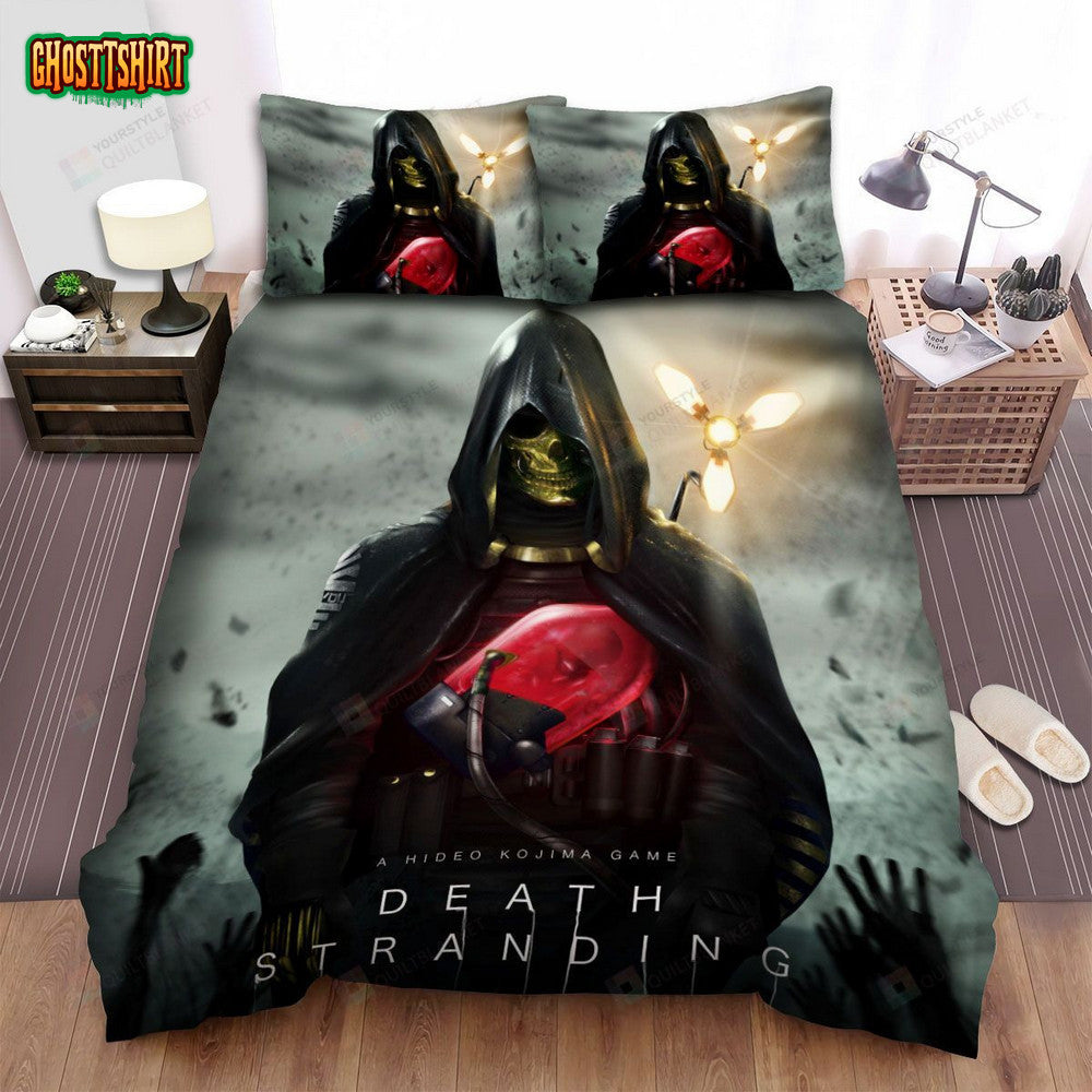 Death Stranding Higgs Monaghan Solo Poster Bed Sheets Spread Duvet Cover Bedding Set