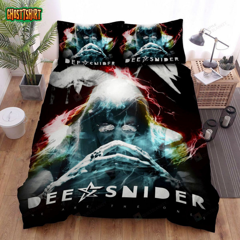 Dee Snider We Are The Ones Album Cover Bed Sheets Spread Comforter Duvet Cover Bedding Set