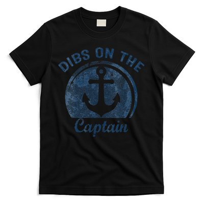 Dibs On The Captain Funny Boating Boat Lover T-Shirt