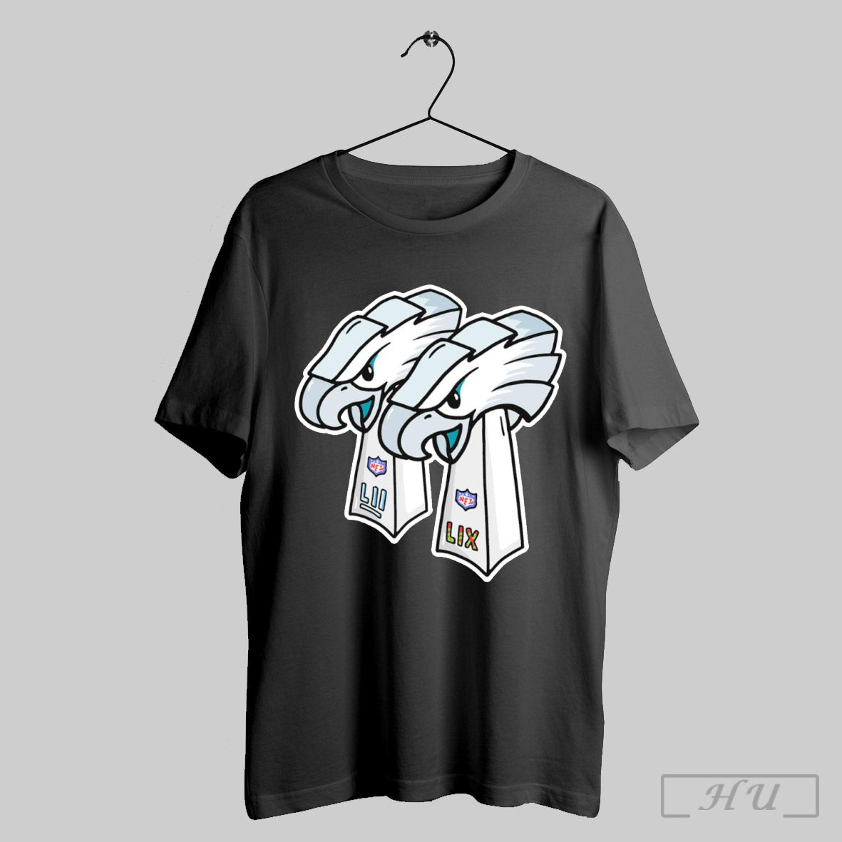 Philadelphia Eagles Super Bowl Champions Doodle Trophy Lii Lix Shirt Sweatshirt