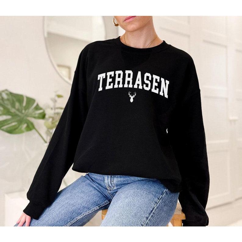 Original Design, Terrasen Sweatshirt, Throne of Glass sweater, Gift for the Rhysand Fan Girl, ACOTAR Merch, Aelin Galathynius, iprintasty