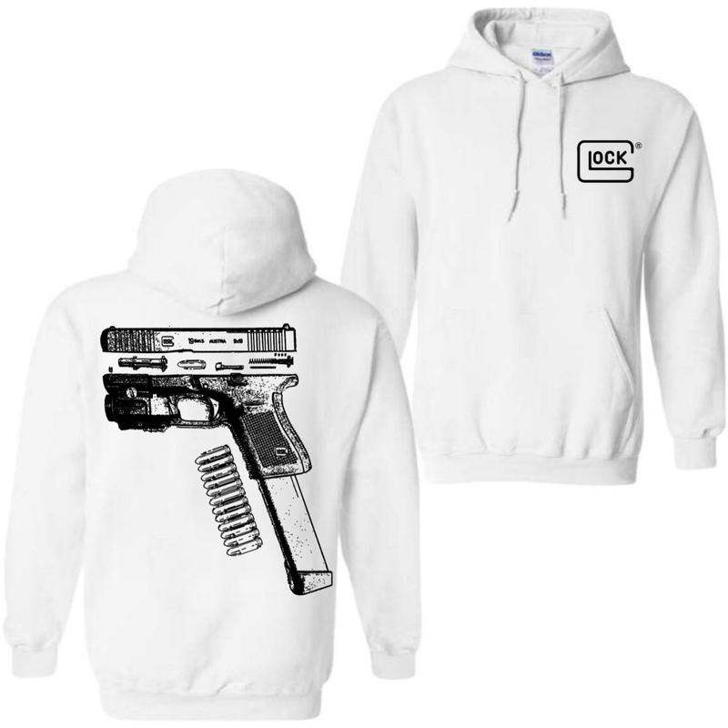 In Glock We Trust Hoodie Menswear Classic Glock Hoodie