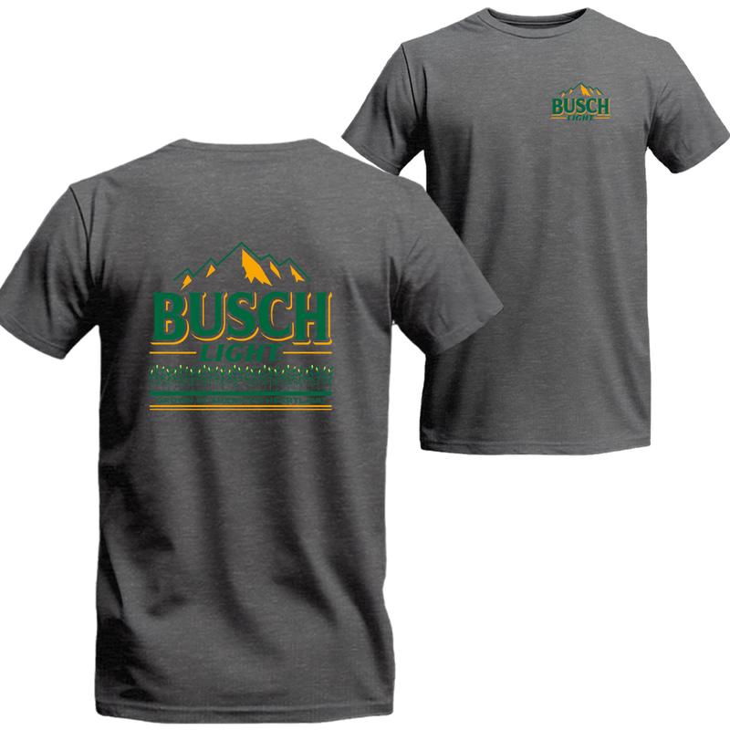 Busch Light Corn Field 2-Sided T-shirt, Busch Light Short Sleeve Tee, Unisex Shirt