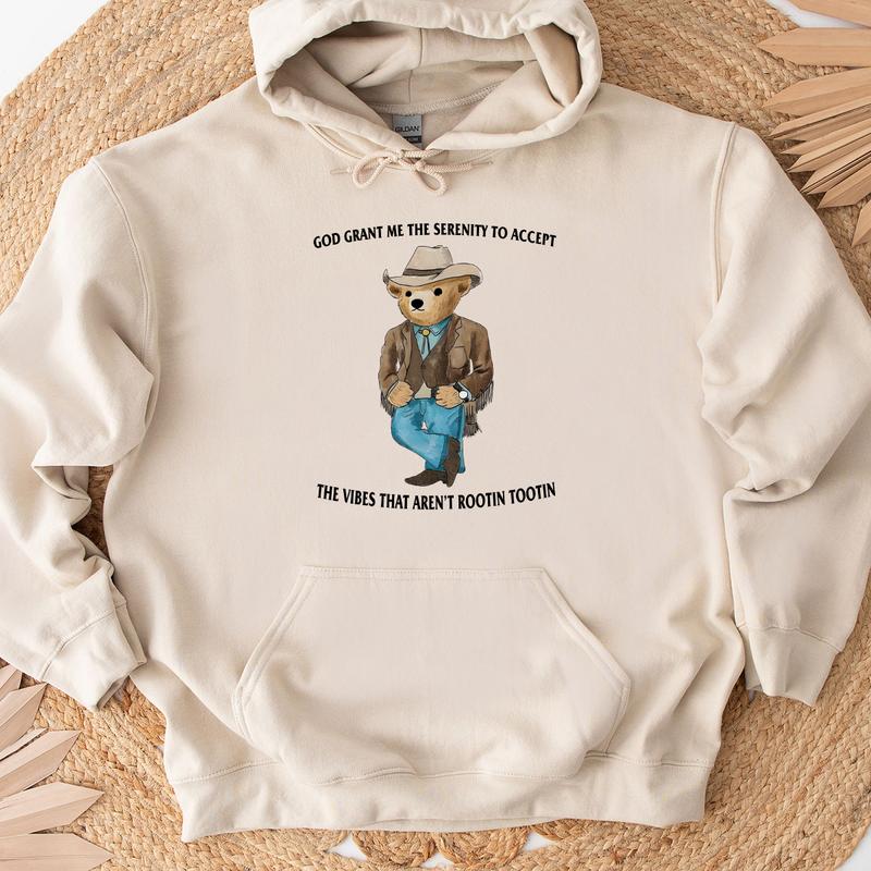 Serenity Bear Crewneck Sweatshirt, Hoodie, T-shirt