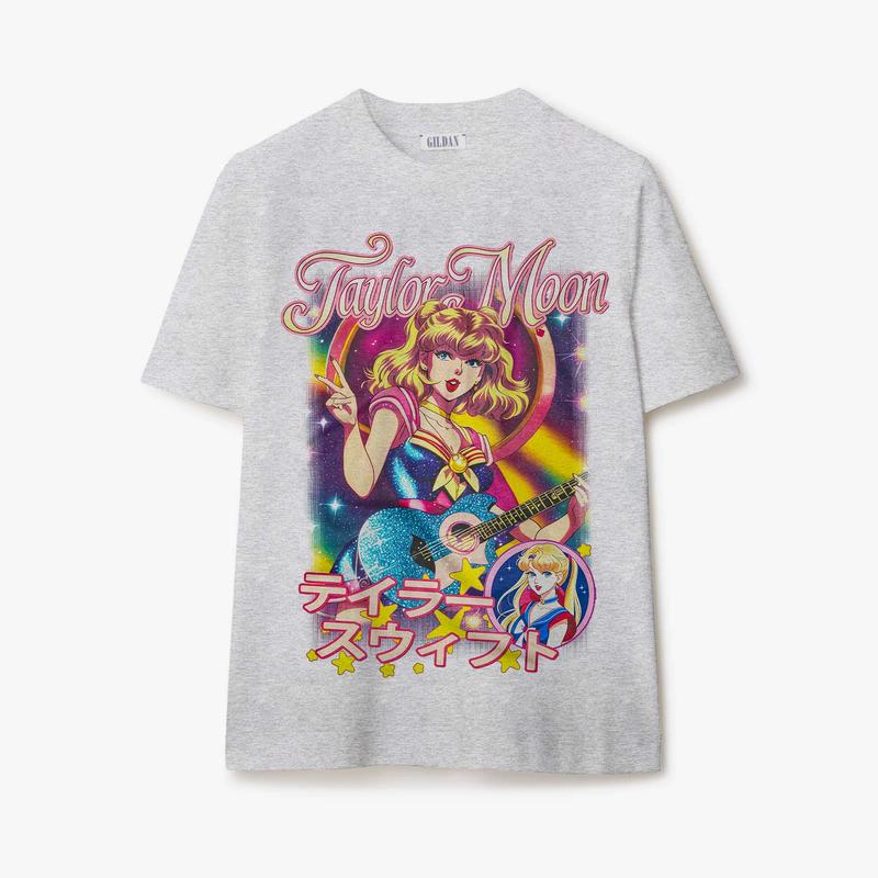 TL Moon Shirt, Crewneck, Classic, Collar