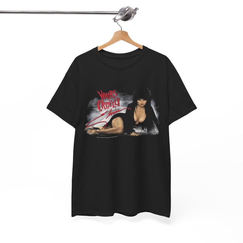 Elvira Mistress Shirt Your Cruelly basic style Medium Tshirt Cotton Streetwear