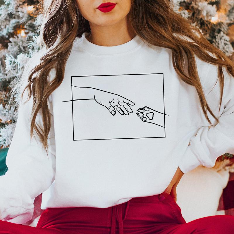 Cat Mom Crewneck Sweatshirt, Hoodie, T-shirt