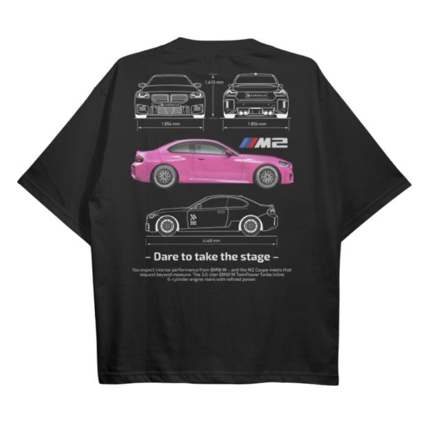 Drive in Style Car-Themed T-Shirts, G87 M2 BluePrint T-Shirt, G87 M2 BluePrint Technical Specs T-Shirt, Racing Shirt, Sport Car Shirt