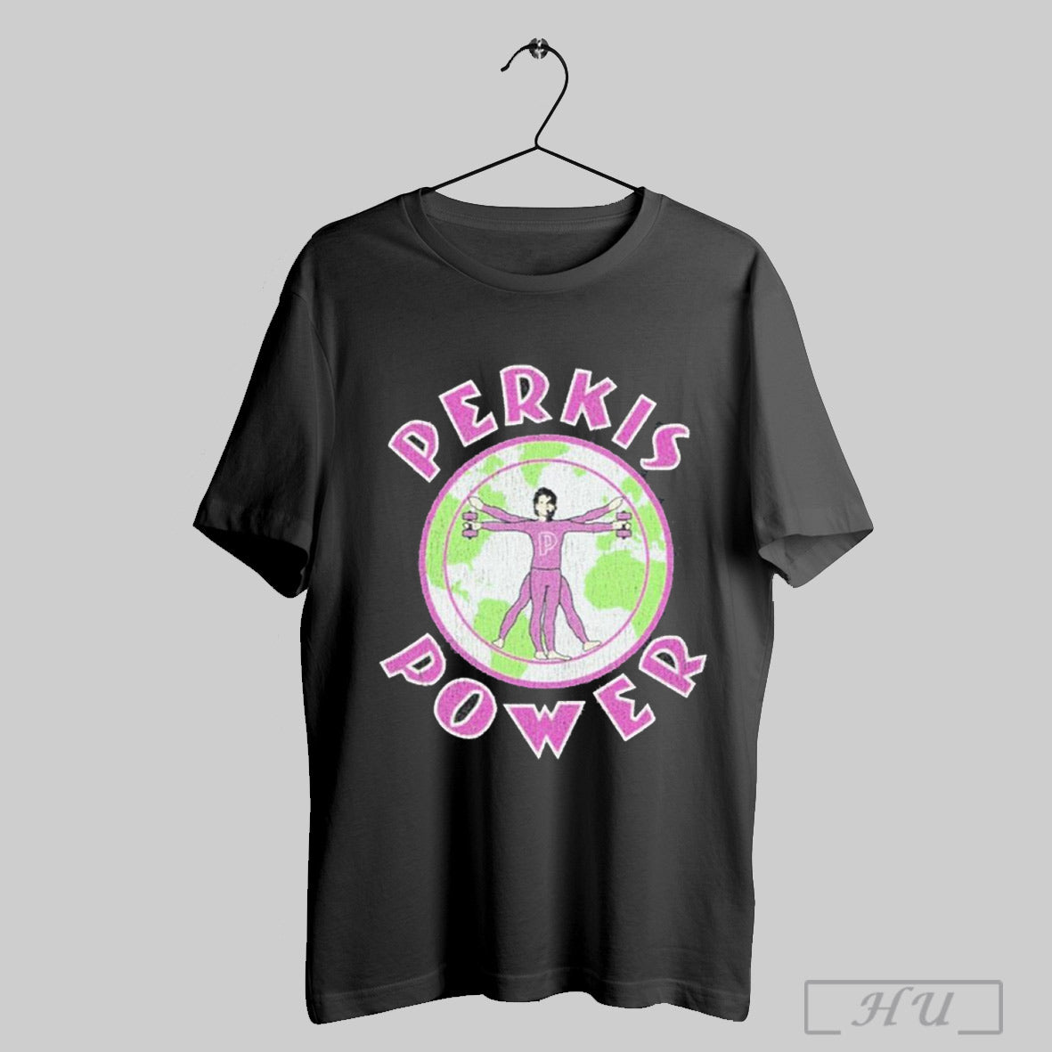 Perkis Power Heavyweights Black Vintage T Shirt Sweatshirt