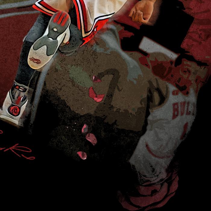 Thank You Derrick Rose Retirement Basketball Career Tribute Custom Graphic Tee Design By CBA