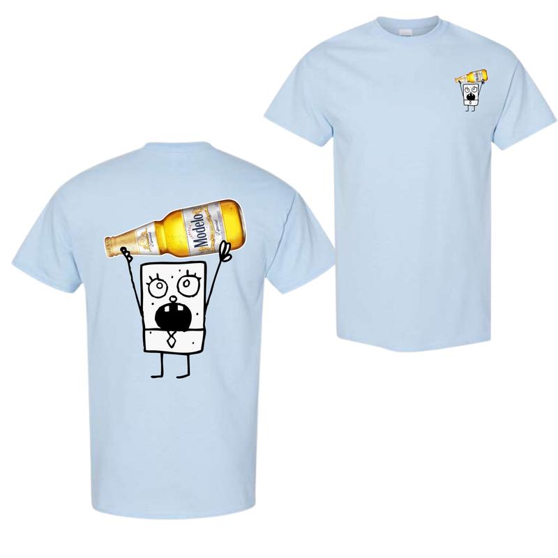Doodlebob Modelo Cerveza Essential T-Shirt, Funny Drinking T-Shirt, Modelo T-Shirt For Men And Women