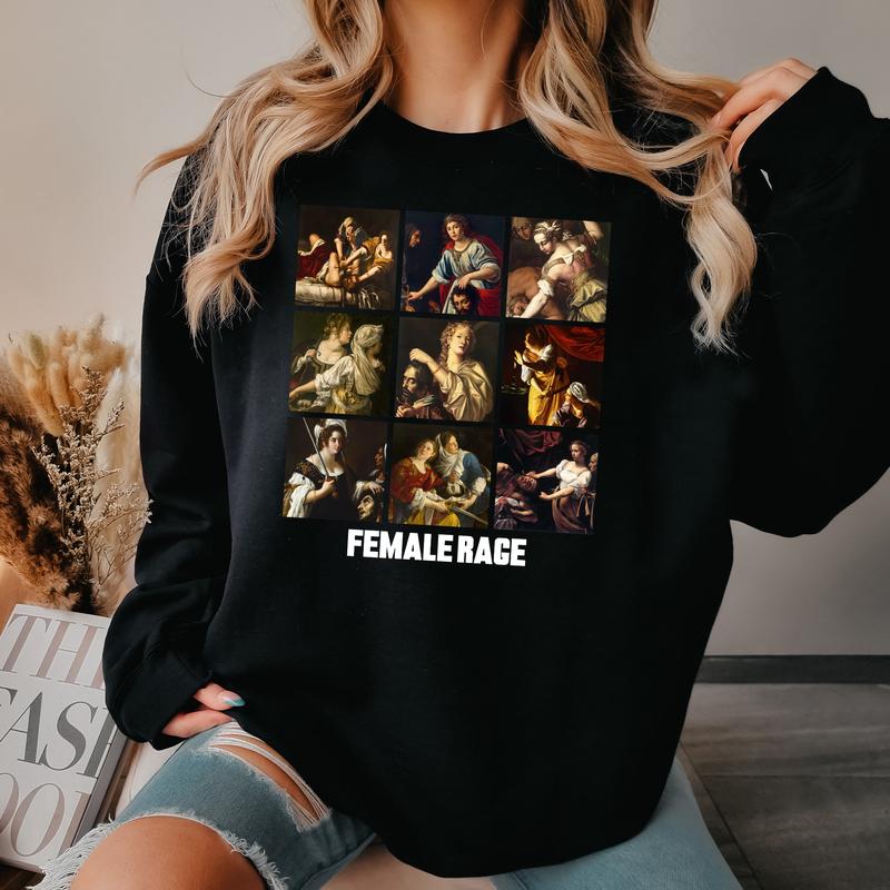 Female Rage Painting Collection Shirts