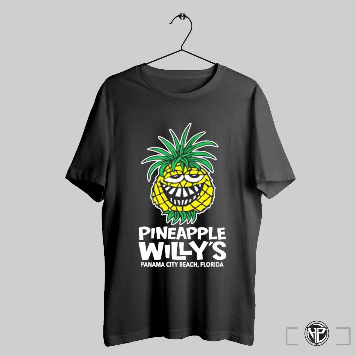 Pineapple Willys Panama City Beach Florida T Shirt Trendy Sweatshirt