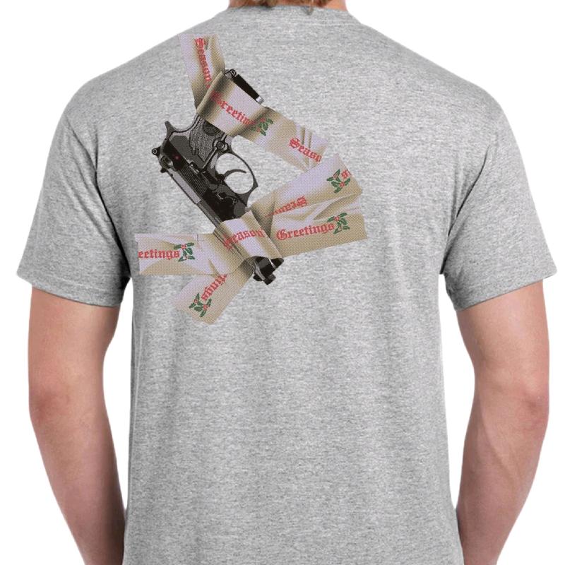 Yippie Ki-Yay, Die Hard Christmas T-Shirt for Men - Funny Cotton Tee - Menswear- christmas - unisex - Crewneck