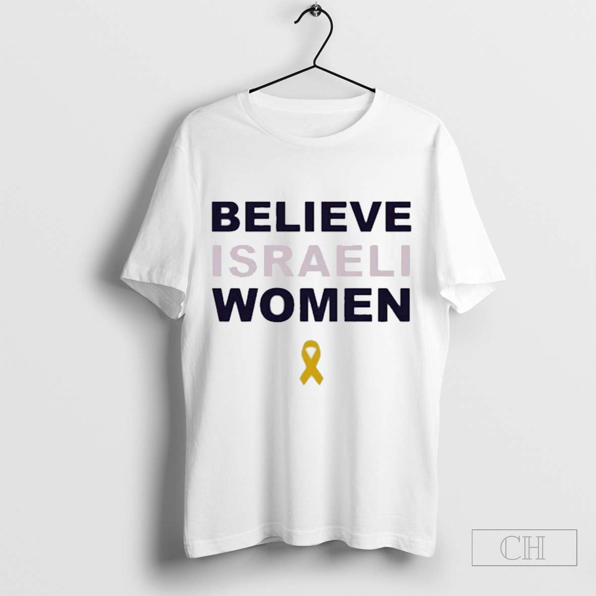 Pamela Evette Believe Israeli Women T-Shirt