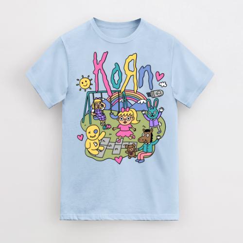 The Korn Korn Rock Band Unisex -Shirt, Slipknot Shirt, Slipknot Retro Shirt_Cotton T-Shirt, Perfect Tee, Gifts For Boyfriend and Girlfriend T-Shirt Cl