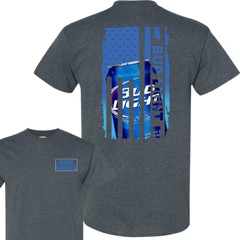 Bud Light Beer T-shirt, Unisex T-Shirt, Full Color T-Shirt, For Men, For Women