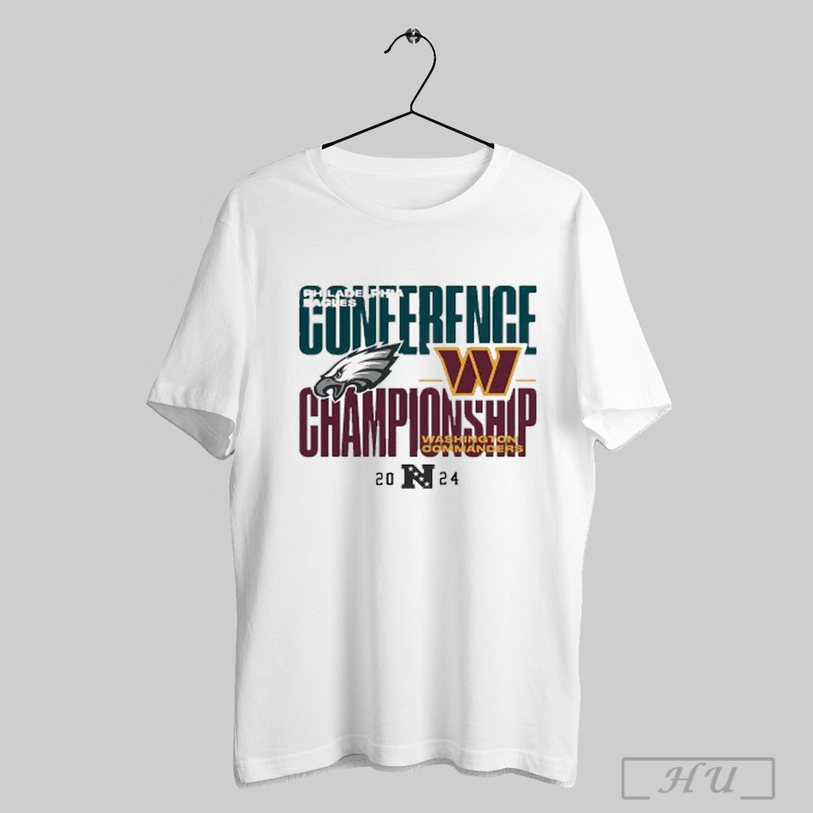 Philadelphia Eagles Vs Washington Commanders Championship 2024 2025 Shirts Sweatshirt Hoodies Poster