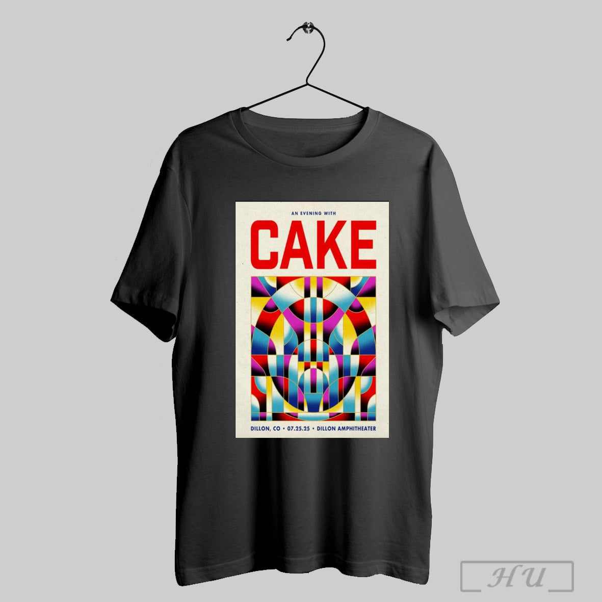 Poster An Evening With Cake 7 25 2025 Dillon Amphitheater In Dillon Co T Shirt Sweatshirt