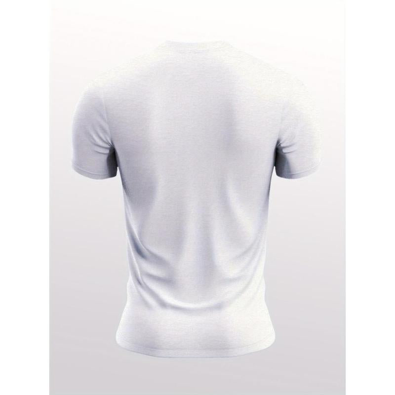 Rick Name Personalized Geometric Print T-Shirt for Men - Crew Neck Casual Tee with Slight Stretch, Summer Knit Fabric Short Sleeve Shirt for Adults Ma