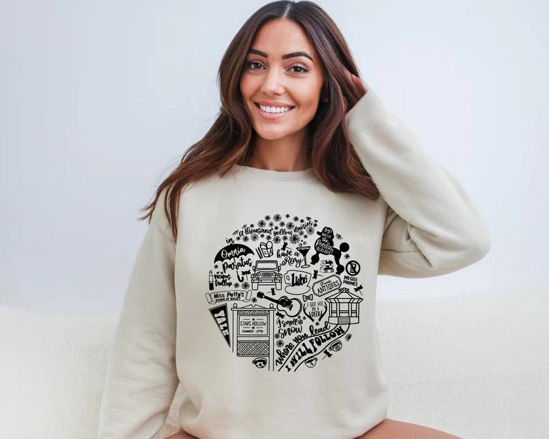 Gilmore Girls gift, Gilmore girls sweatshirt, Lukes Diner sweatshirt, Stars Hollow sweatshirt, Gilmore girls merch