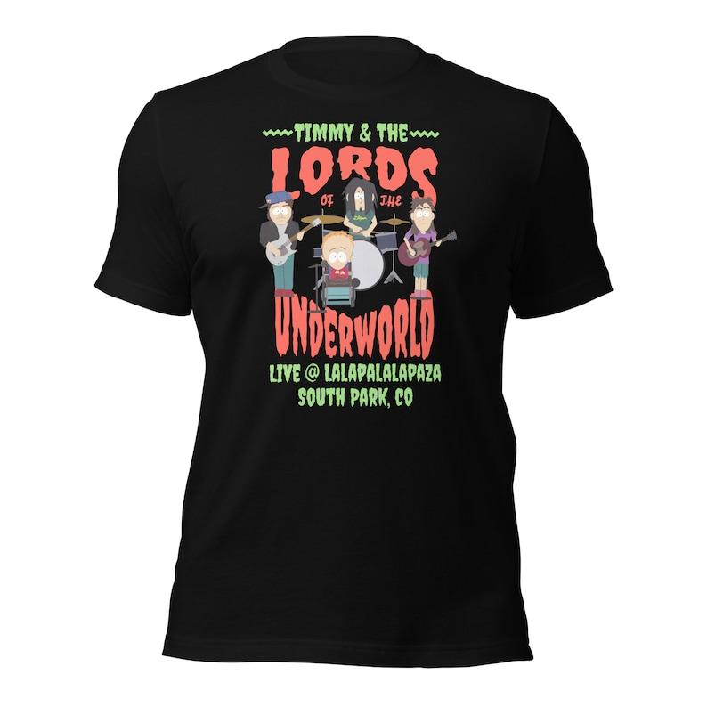 Timmy and The Lords of the Underworld T-Shirt South Park Shirt Pop Culture Tee Timmy tee