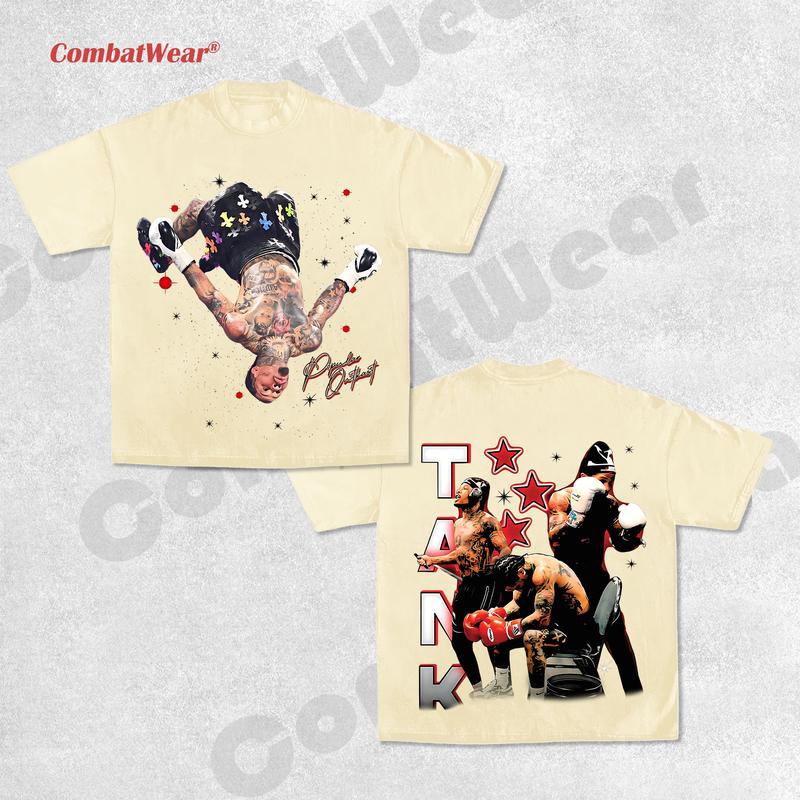 TANK DAVIS TEE, Boxing T-shirt, Boxer Tee, Sports Shirt, UFC Shirt, Workout T-shirt, Gift for Him Gift For Her Hoodie Sweatshirt Streetwear