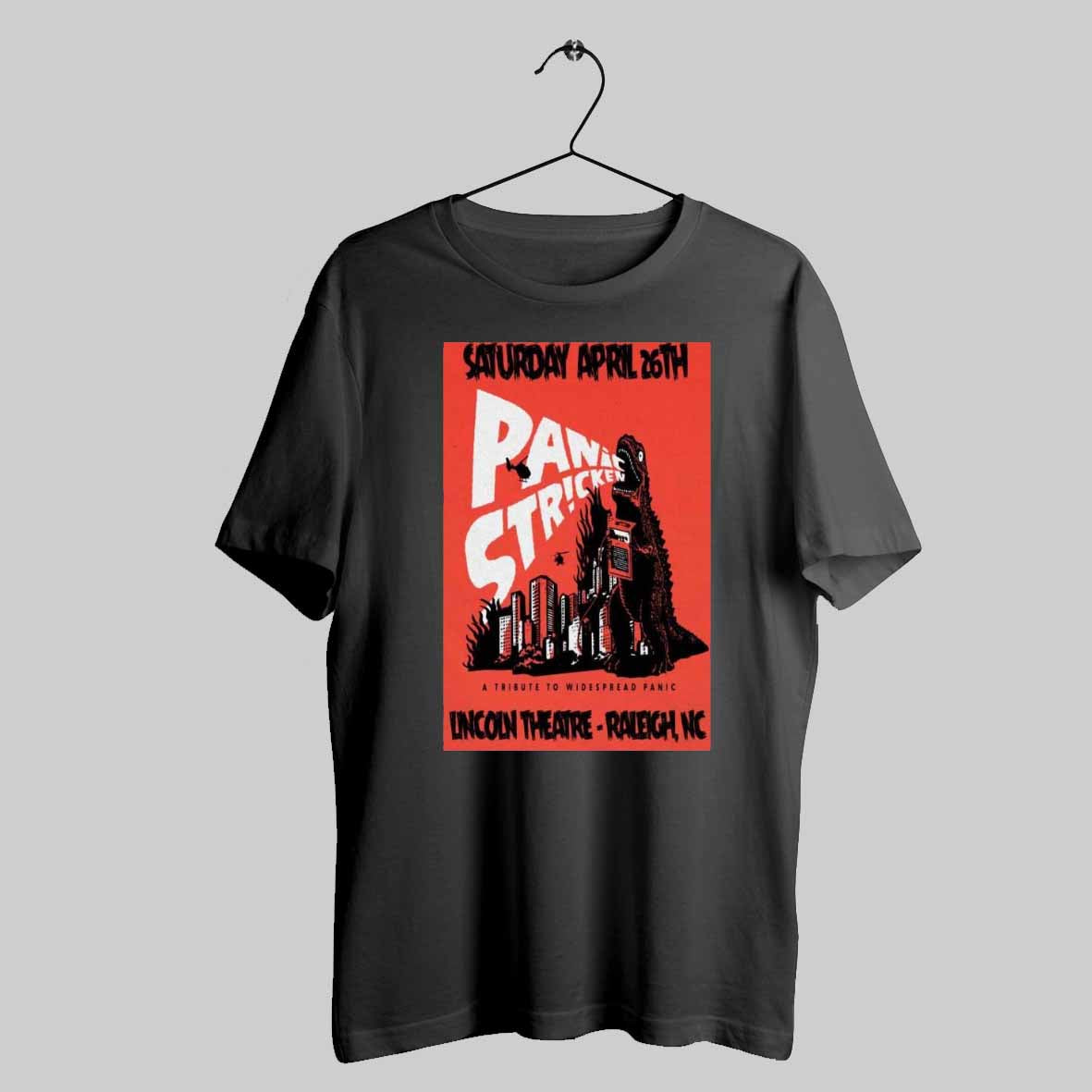 Panic Stricken Lincoln Theatre On Apr 26 2025 In Raleigh Nc Poster T Shirt