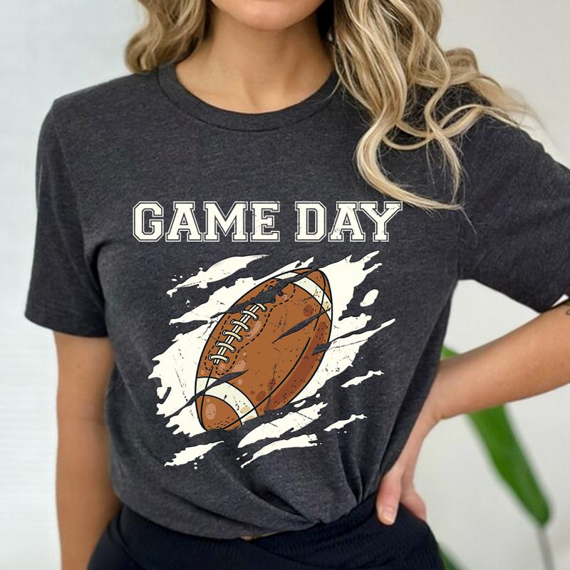 Football Shirt, Game Day Shirt, Football Team Matching Shirt, Sport Graphic Tee, Fall Football Shirt, Football Mom, Cheer Mom, Game Day