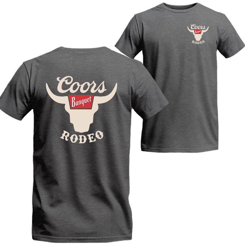 Retro Coors Rodeo Horn Logo Shirt, Gifts for Him, Unisex T-shirt For Men, For Women, Best choice