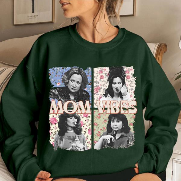 90’s Mom Vibes Sweatshirt, Funny Mom Life Sweatshirt, Trendy Funny Mother's Day Gift, Cool Mom Gifts Sweatshirt