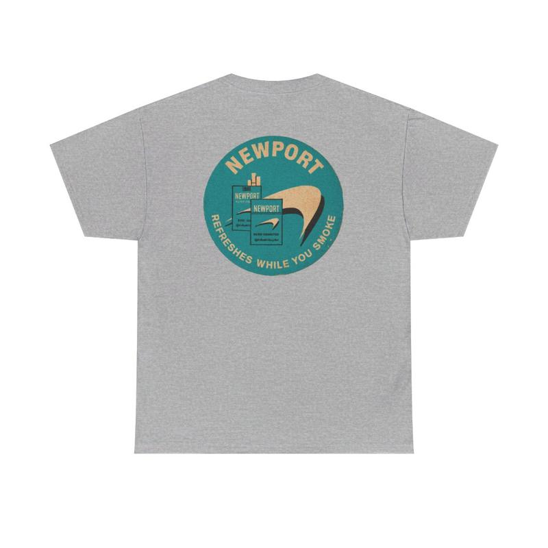 Vintage Newport Tee - Cotton Streetwear Shortsleeve