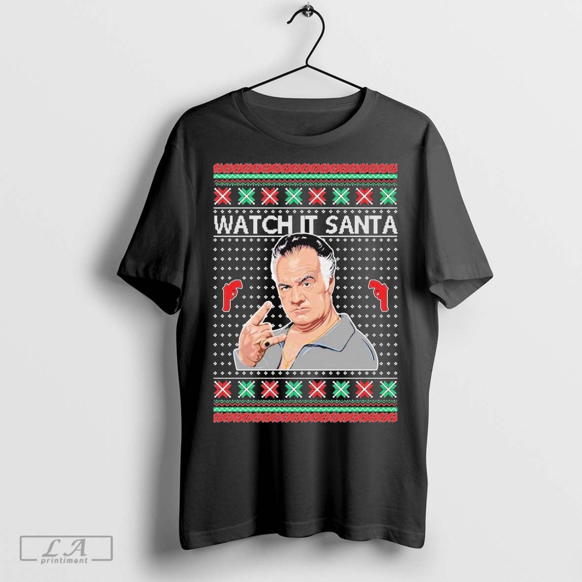 Paulie Gualtieri Watch It Santa Christmas Shirt