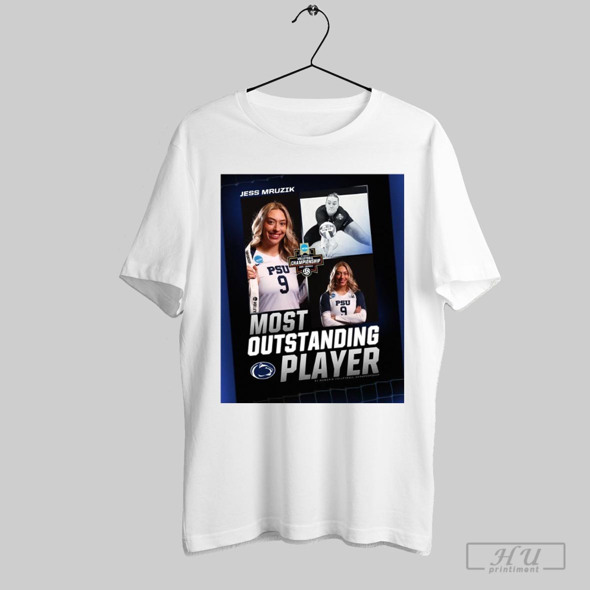 Penn State Womens Volleyball Jess Mruzik The 2024 Most Outstanding Player Di Womens Volleyball Championship Poster T Shirt Sweatshirt Cutom Poster Cof